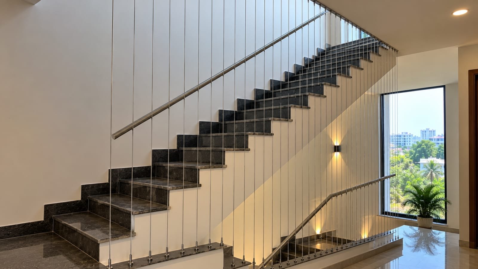 Staircase Invisible Grills 