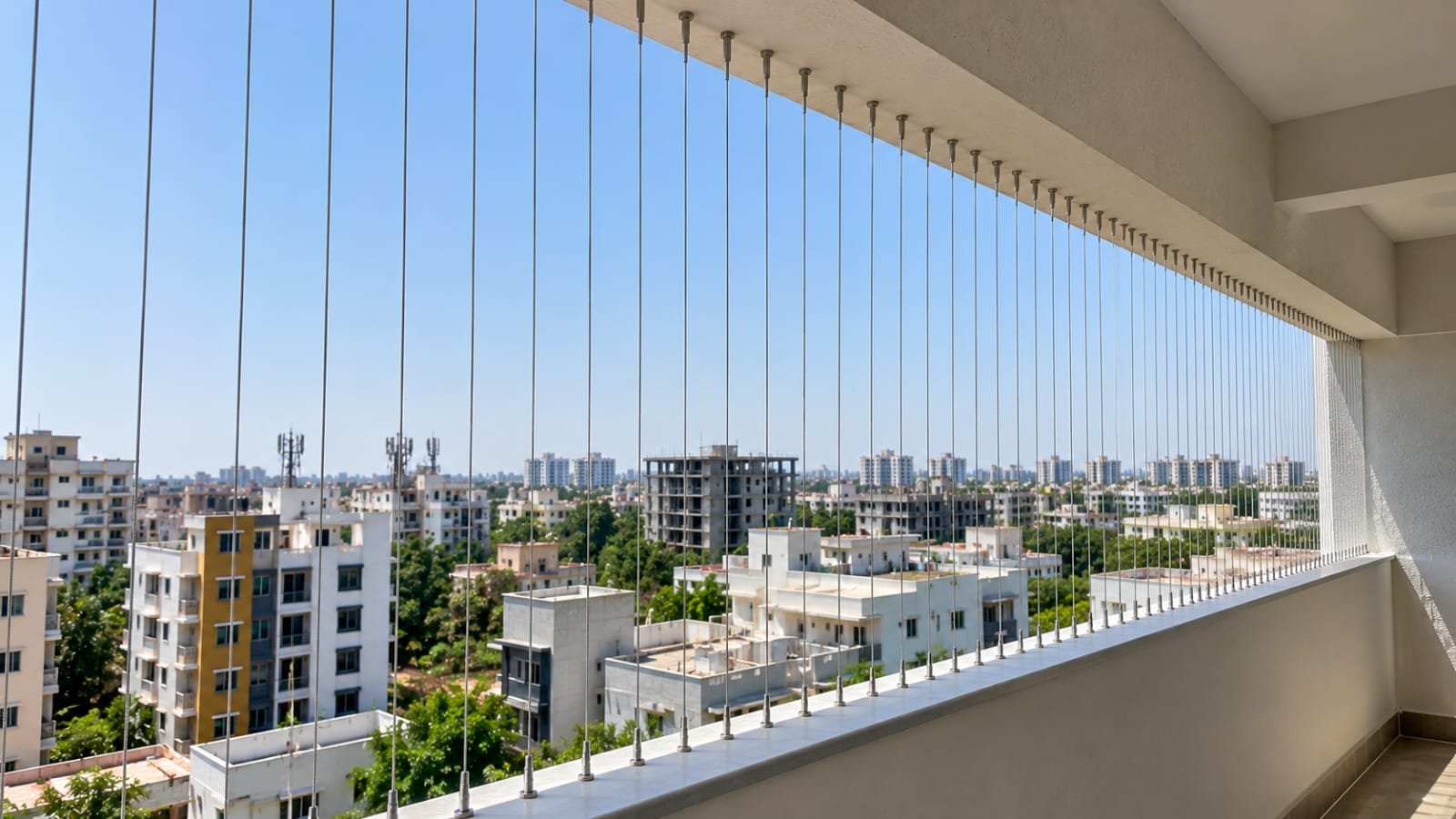 Anti-Bird Invisible Grills 