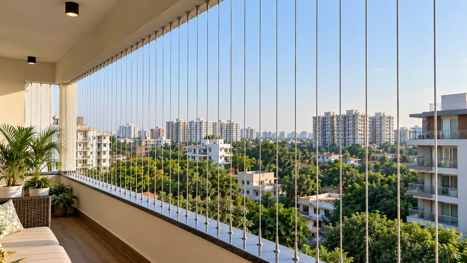 Vertical Invisible Grills 